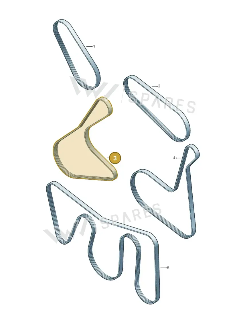 0XW145201 — Volkswagen Amarok (2022-2025) diagram 2hb903545, position 3+6+7