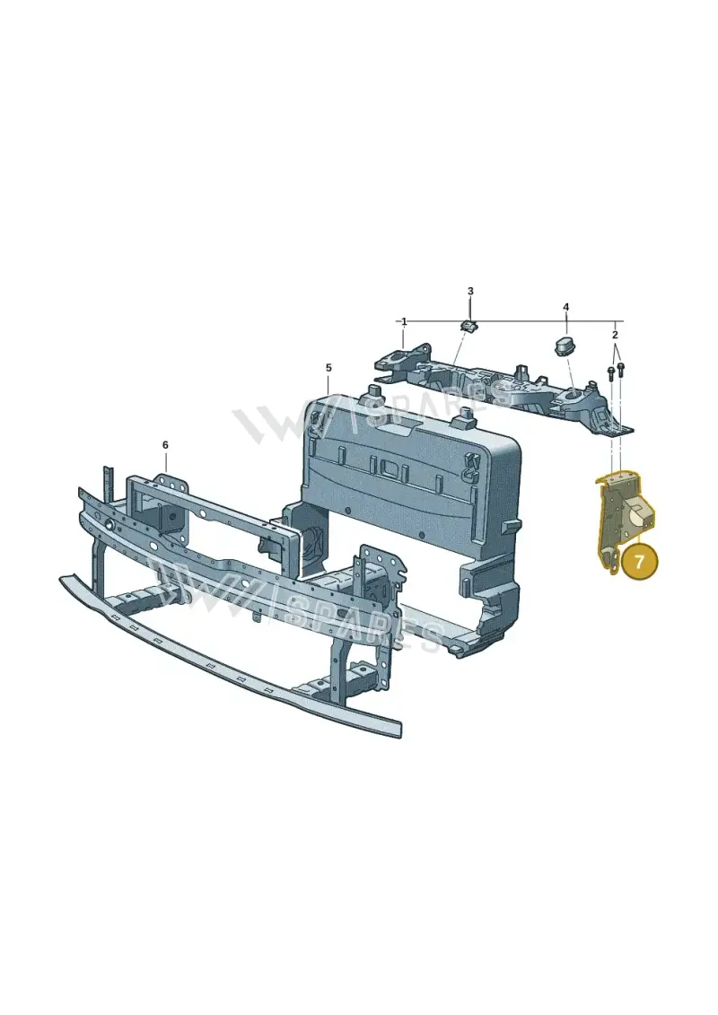 10A803714 — Volkswagen ID.3 (2021-) diagram 10a805000, position 7