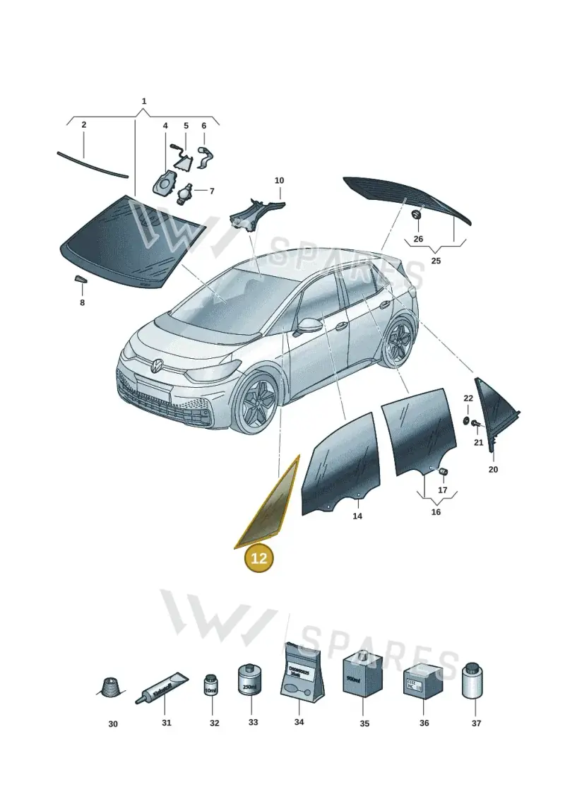 10A845412ENVB — SEAT EBoost CUPRA (2021-) diagram 10a845000, position 12