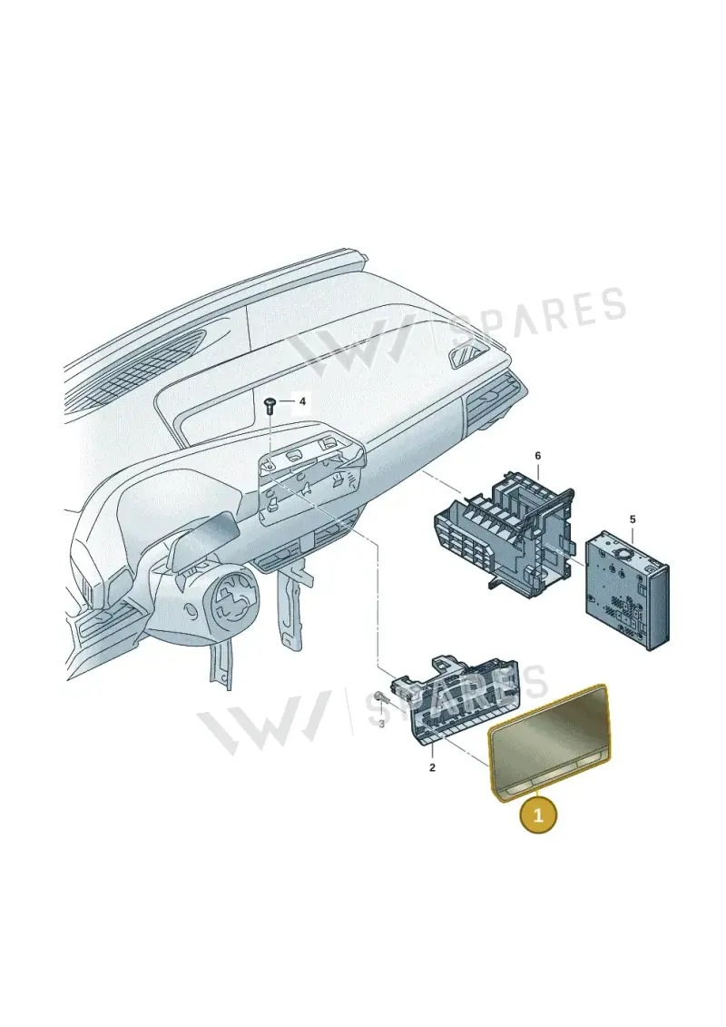 10E919605OVV — SEAT CUPRA Born (2021-) diagram 10s035000, position 1