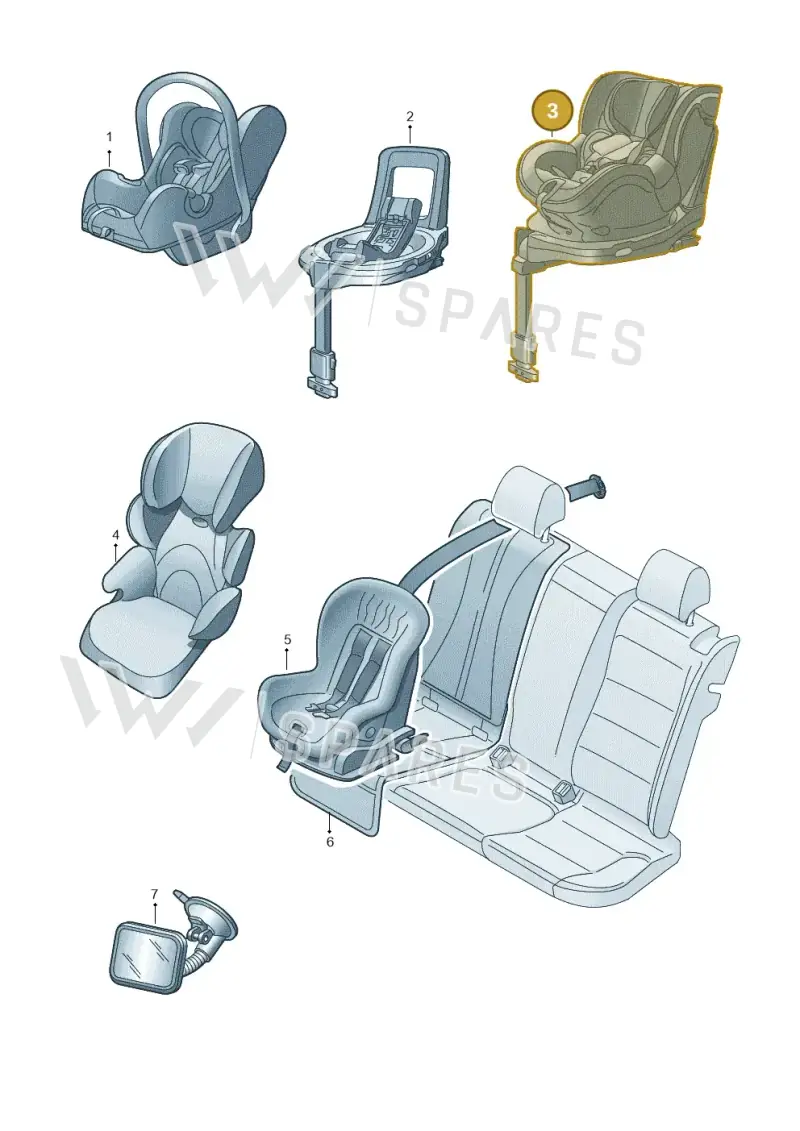 11A019902 — Volkswagen Passat estate (2023-) diagram 2f0019010, position 3