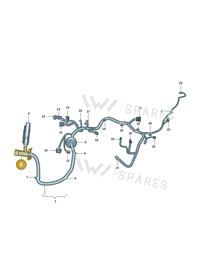 11A959845A — Volkswagen ID.6 X (2021-) diagram 12d972033, position 6