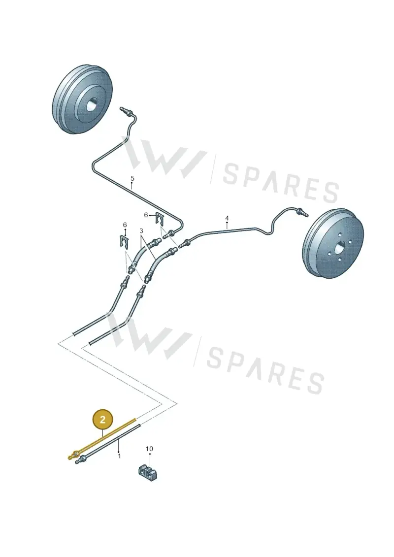 12E614742 — Volkswagen E-up! (2016-2023) diagram 723611300, position 2