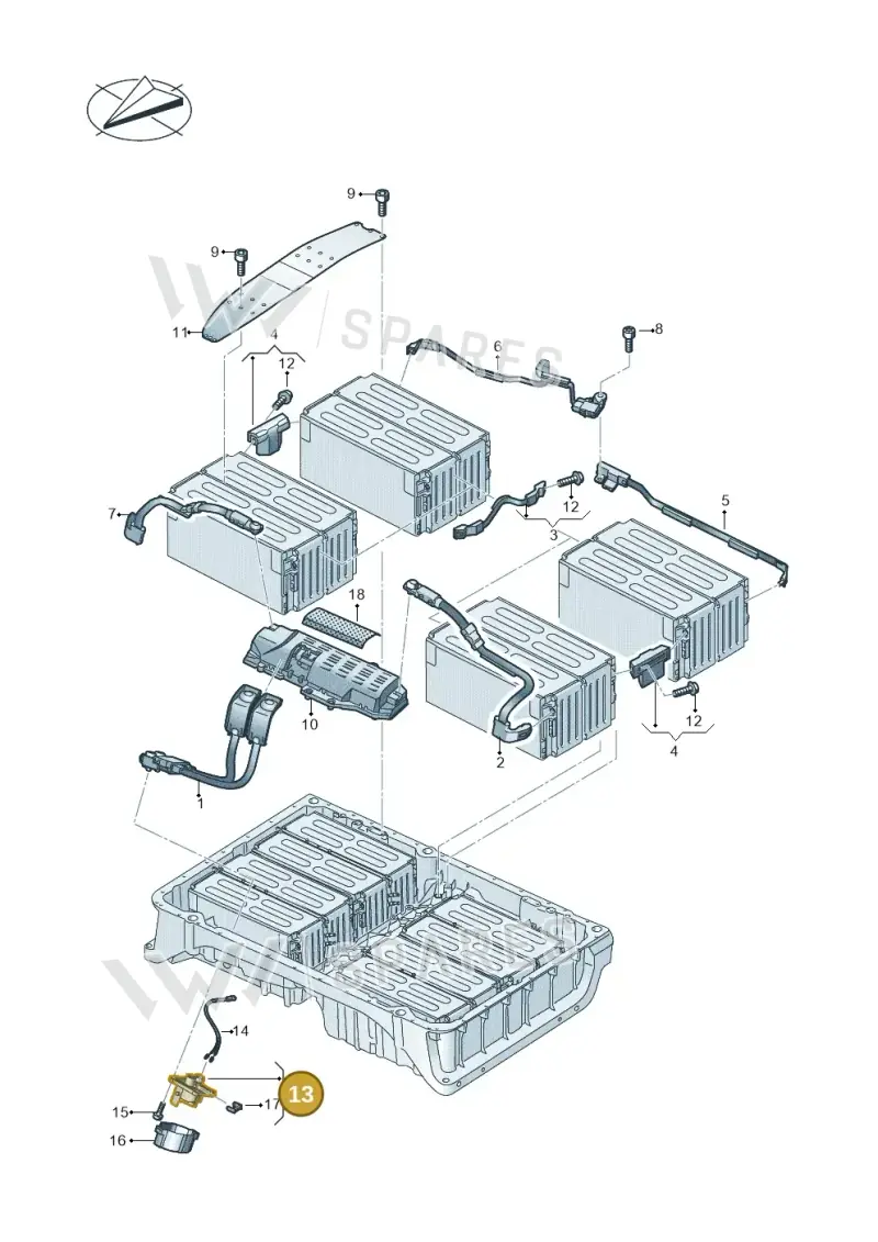 12E915703E — Volkswagen Multivan (2021-) diagram 793915750, position 13