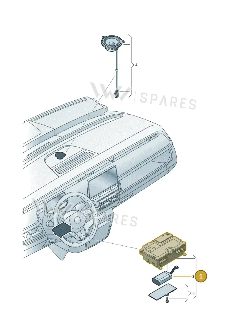 14B035285 — Volkswagen ID.Buzz (2022-) diagram 15a035600, position 1