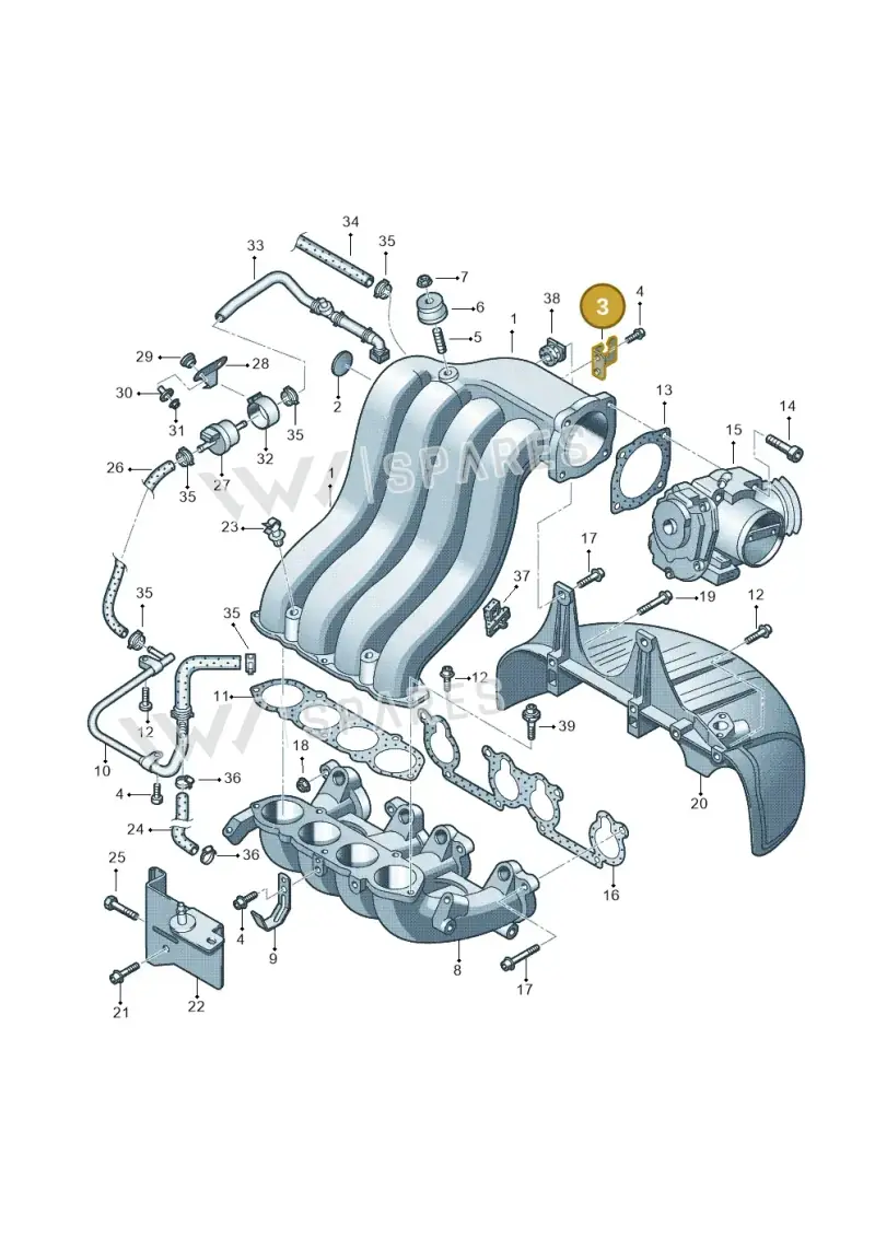 1C0121093 — Skoda FABIA/COMBI            05> (2004-) diagram 194133270, position 3