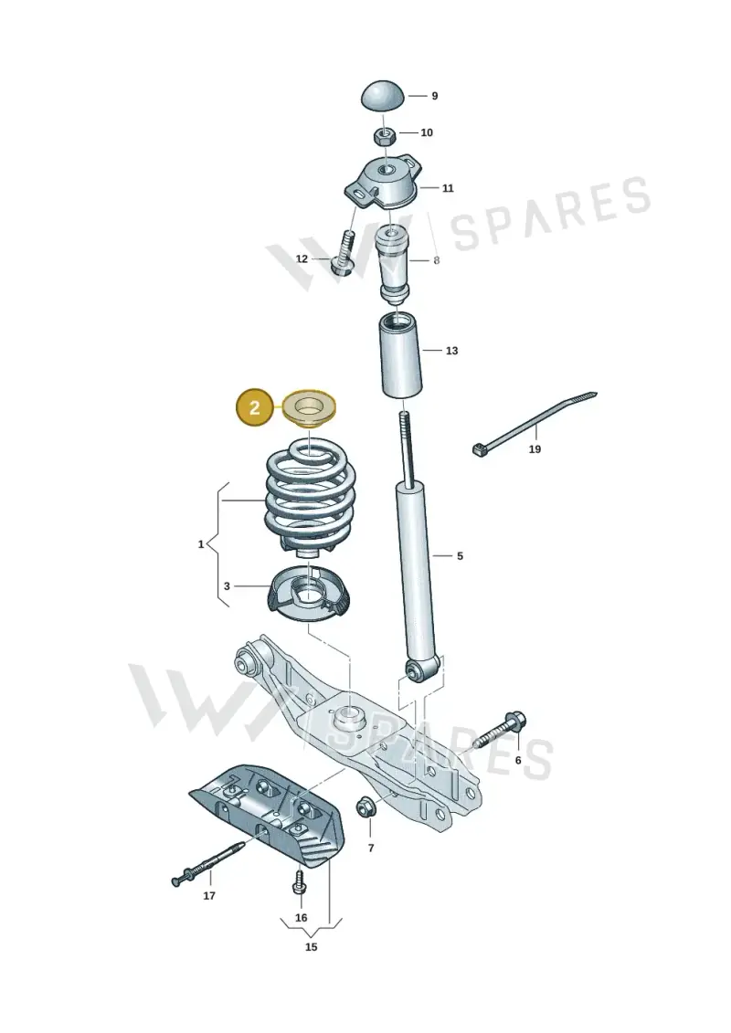 1EA512149 — Volkswagen ID.7 Limousine Pro (2023-) diagram 10a511000, position 2