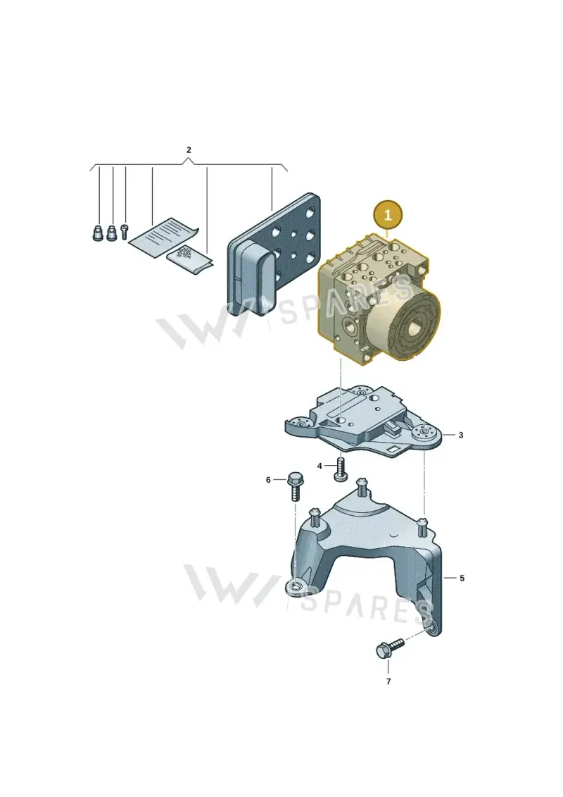1EA614517BPBEF — Volkswagen ID.7 Limousine Pro (2023-) diagram 11k614000, position 1