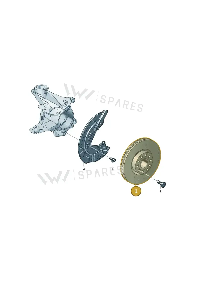 1EA615301A — Volkswagen ID.7 Limousine Pro (2023-) diagram 15a615000, position 1