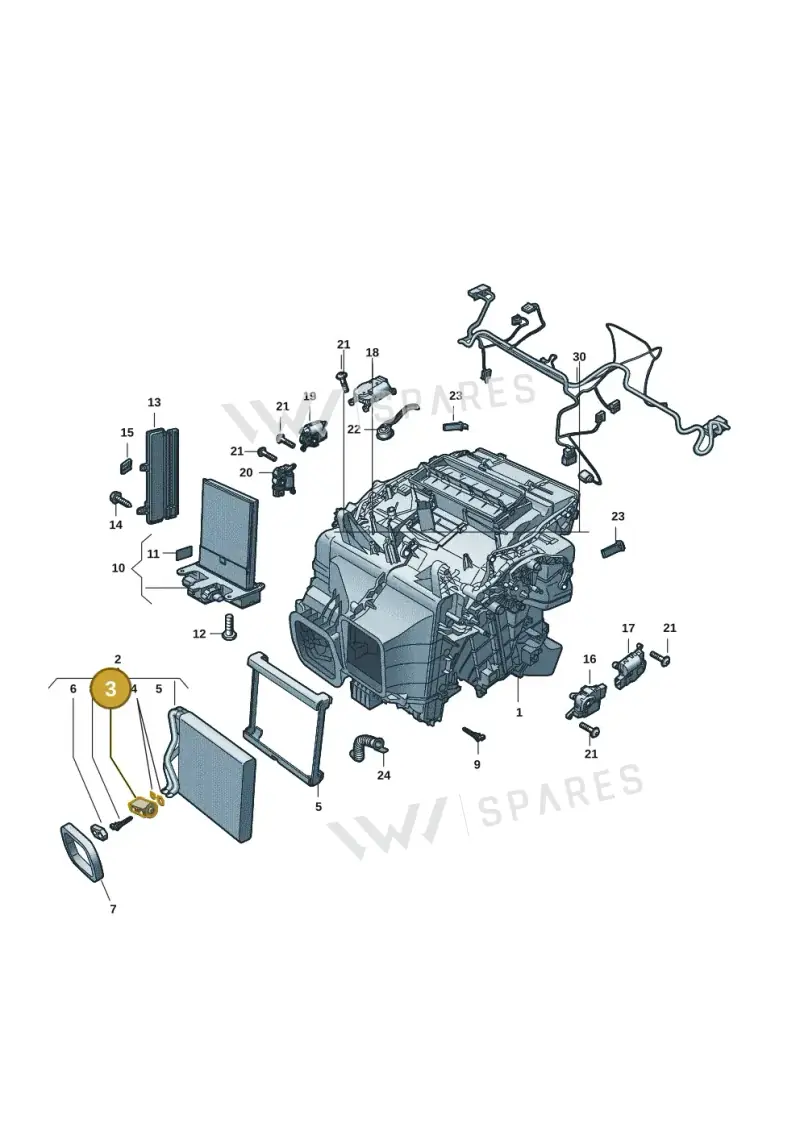 1EA816679A — Volkswagen ID.7 Limousine Pro (2023-) diagram 10a820200, position 3