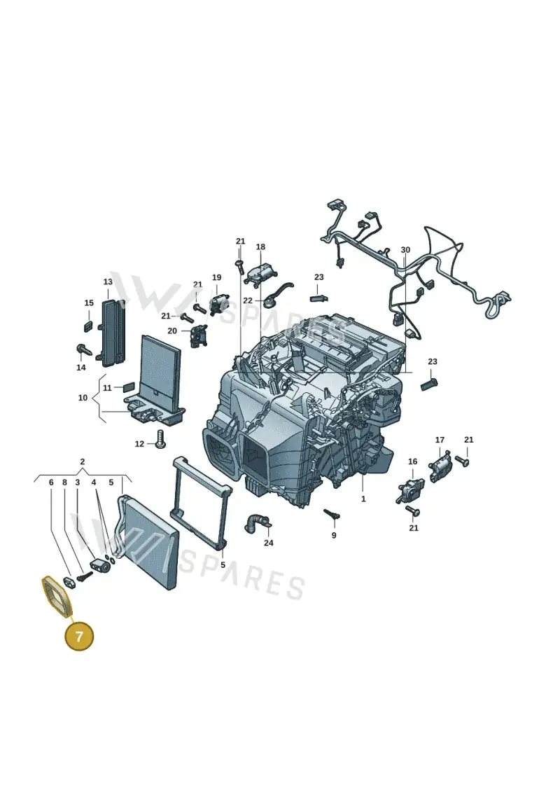 1EA819037 — Volkswagen ID.7 Limousine Pro (2023-) diagram 10a820200, position 7