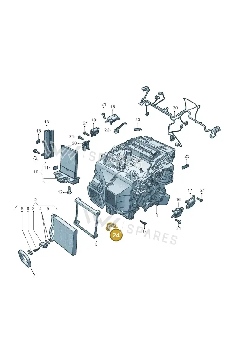 1EA820127 — Audi Q4 Sportback (2021-2022) diagram 10a820200, position 24