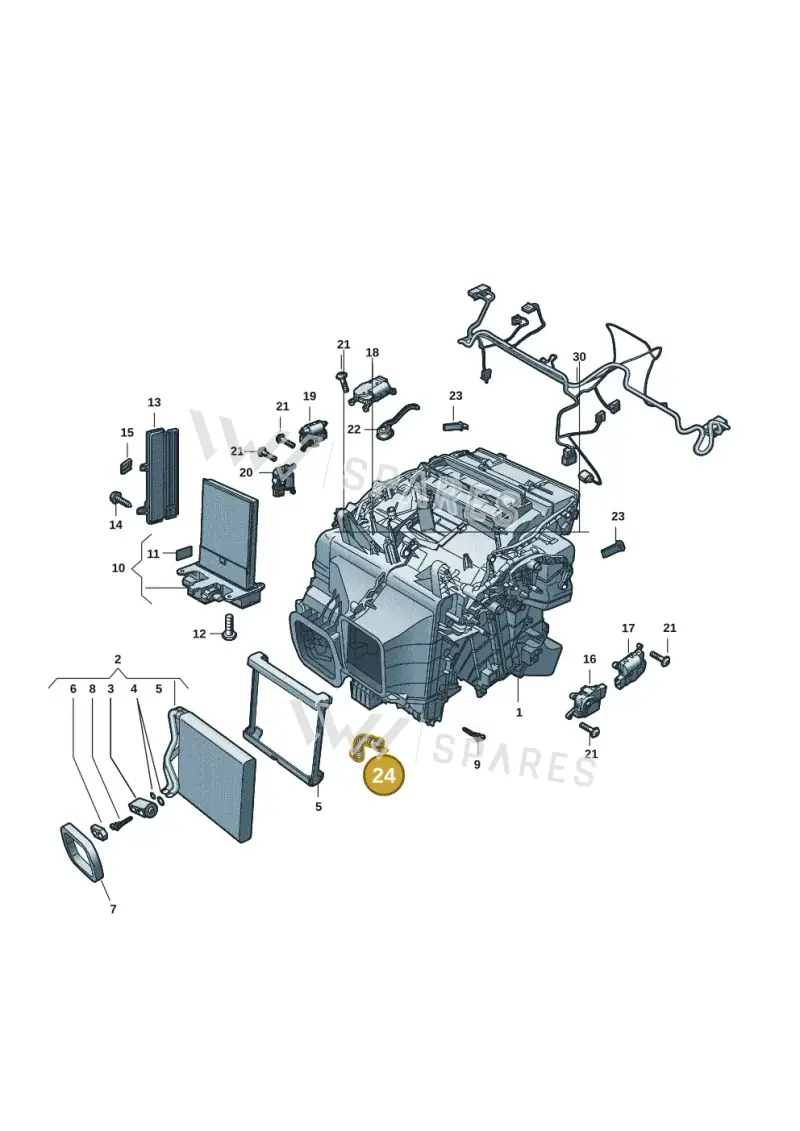 1EA820127A — Volkswagen ID.7 Limousine Pro (2023-) diagram 10a820200, position 24