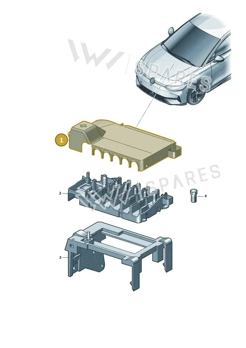 1EA915429C — Volkswagen ID.7 Limousine Pro (2023-) diagram 14b937020, position 1