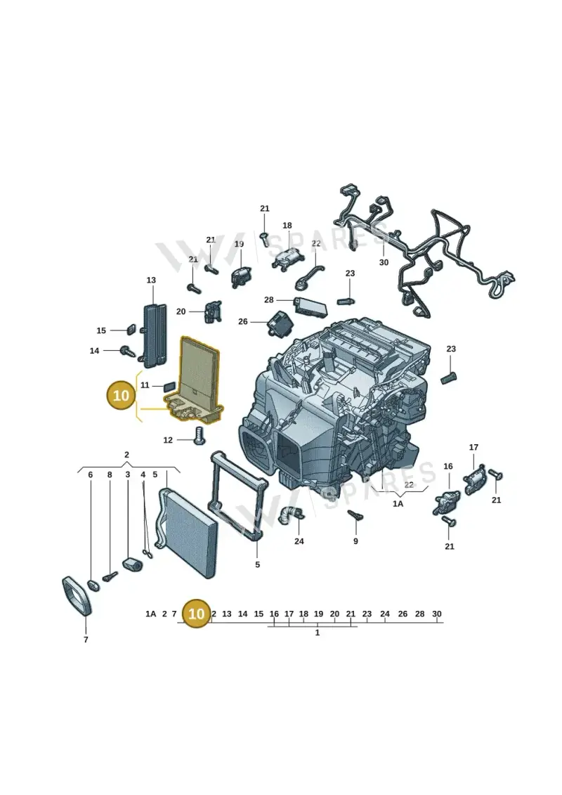 1EA963581E — Volkswagen ID.6 X (2021-) diagram 11d820200, position 10