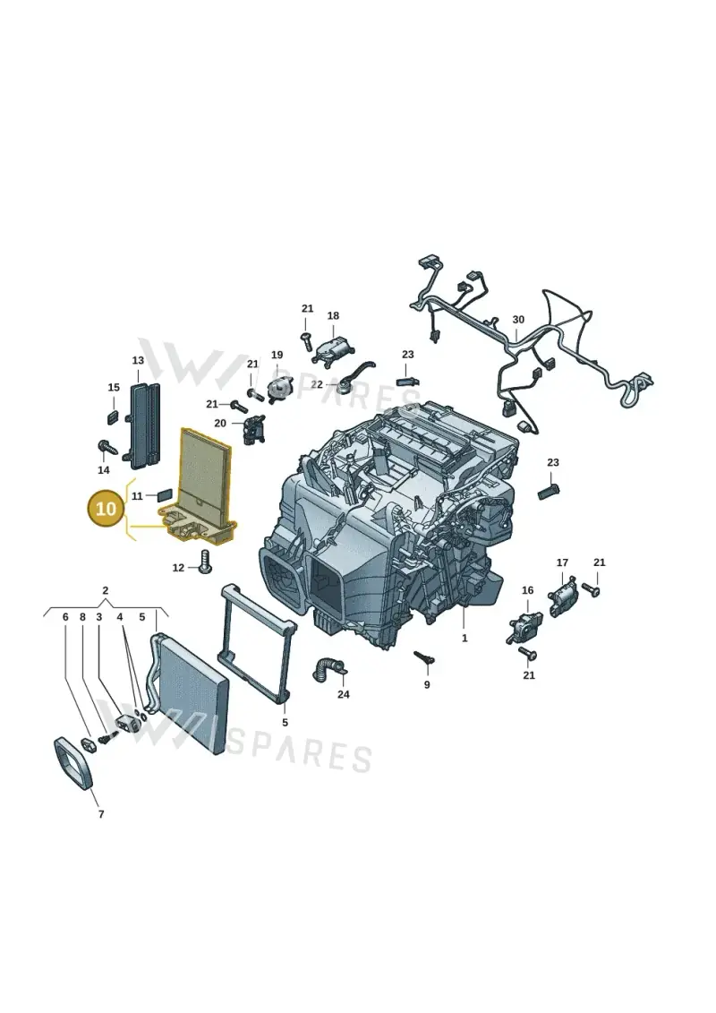 1EA963581F — SEAT CUPRA Born (2021-) diagram 10a820200, position 10