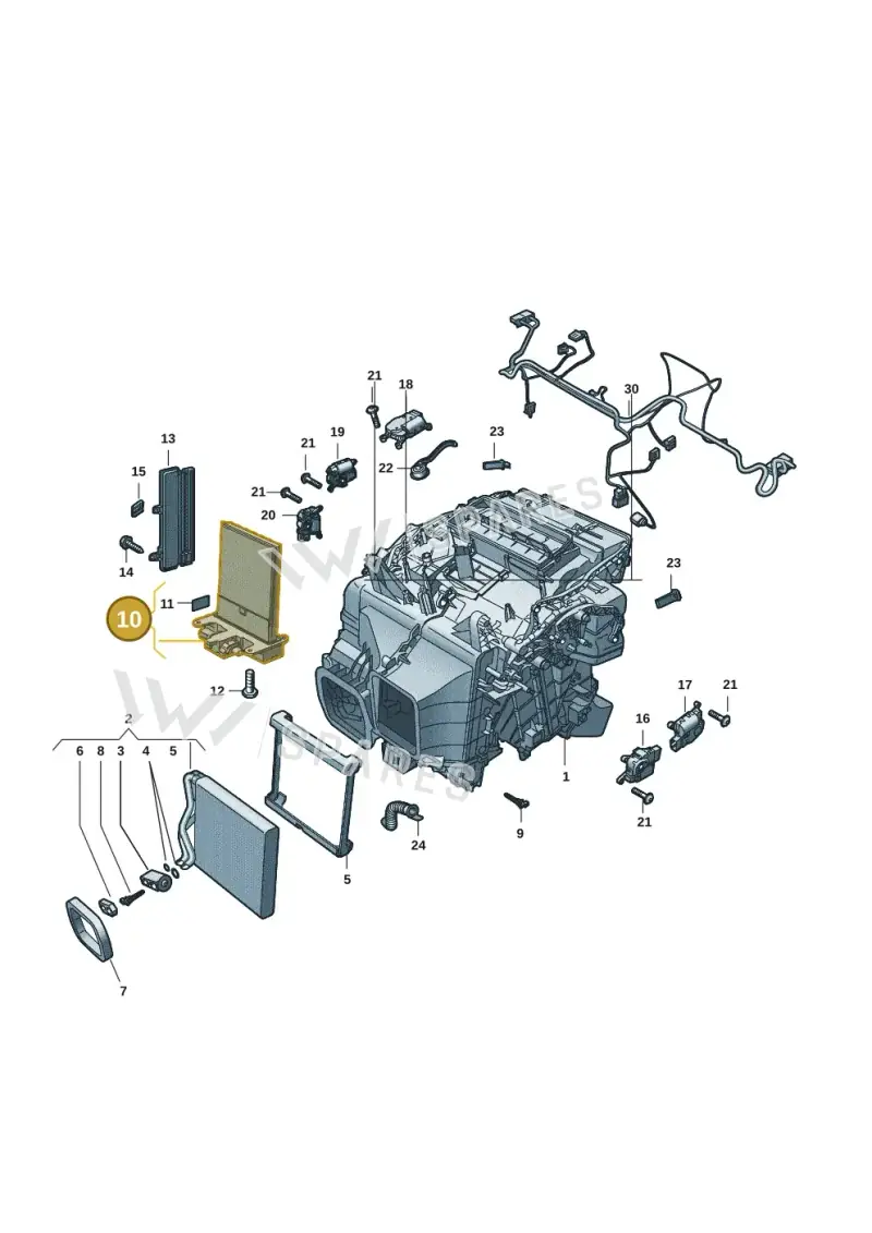1EA963581 — Volkswagen ID.4 Pro (2020-2023) diagram 10a820200, position 10