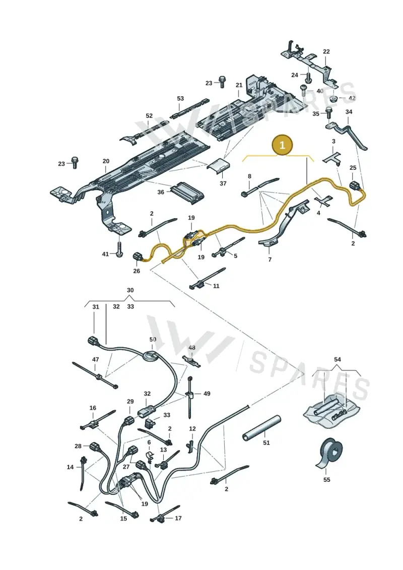 1EA971398AJ — Skoda Enyaq (2020-2021) diagram 11a970012, position 1