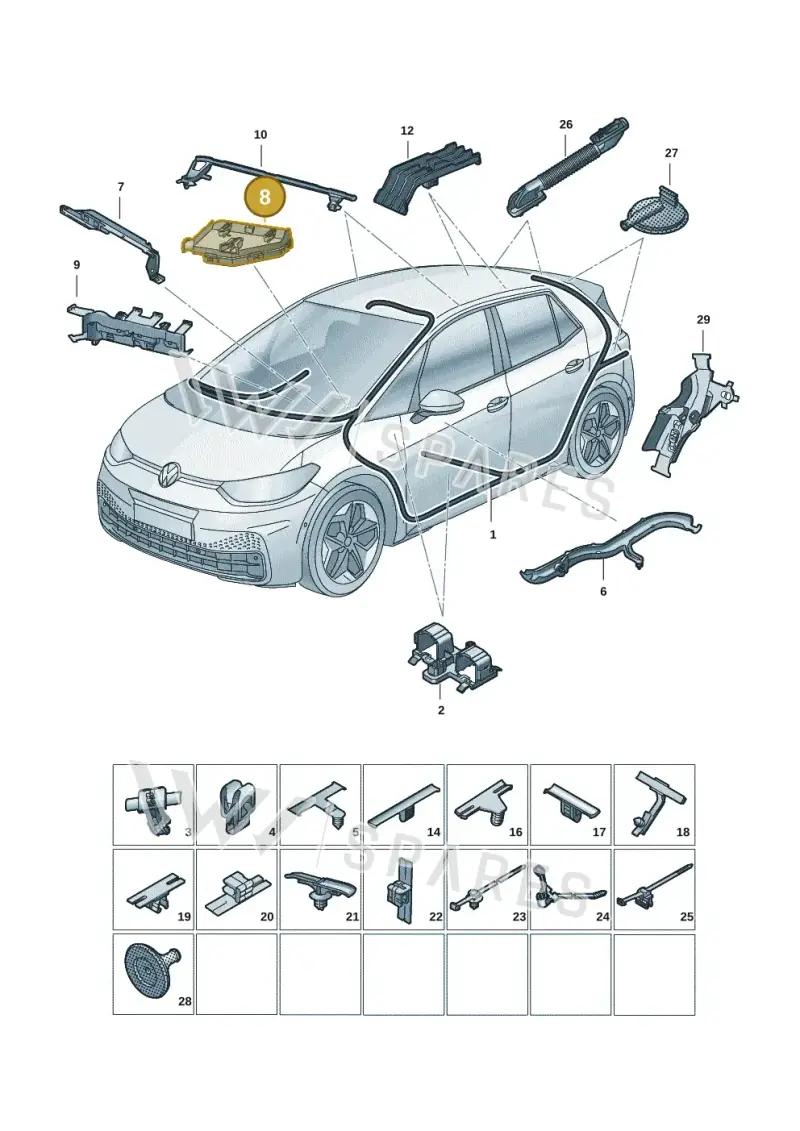 1EA971615S — Volkswagen ID.3 Pro (2019-2024) diagram 10a971091, position 8