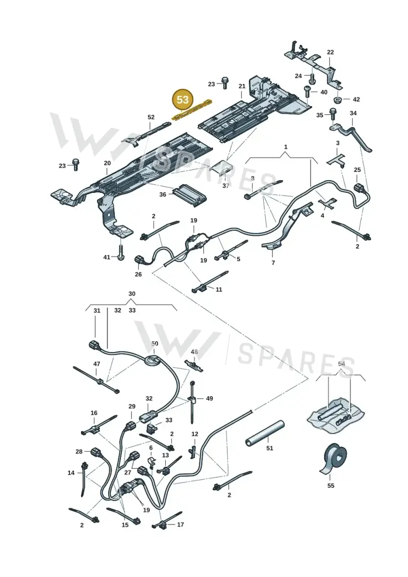 1EA971813C — Skoda Enyaq (2020-2021) diagram 11a970012, position 53