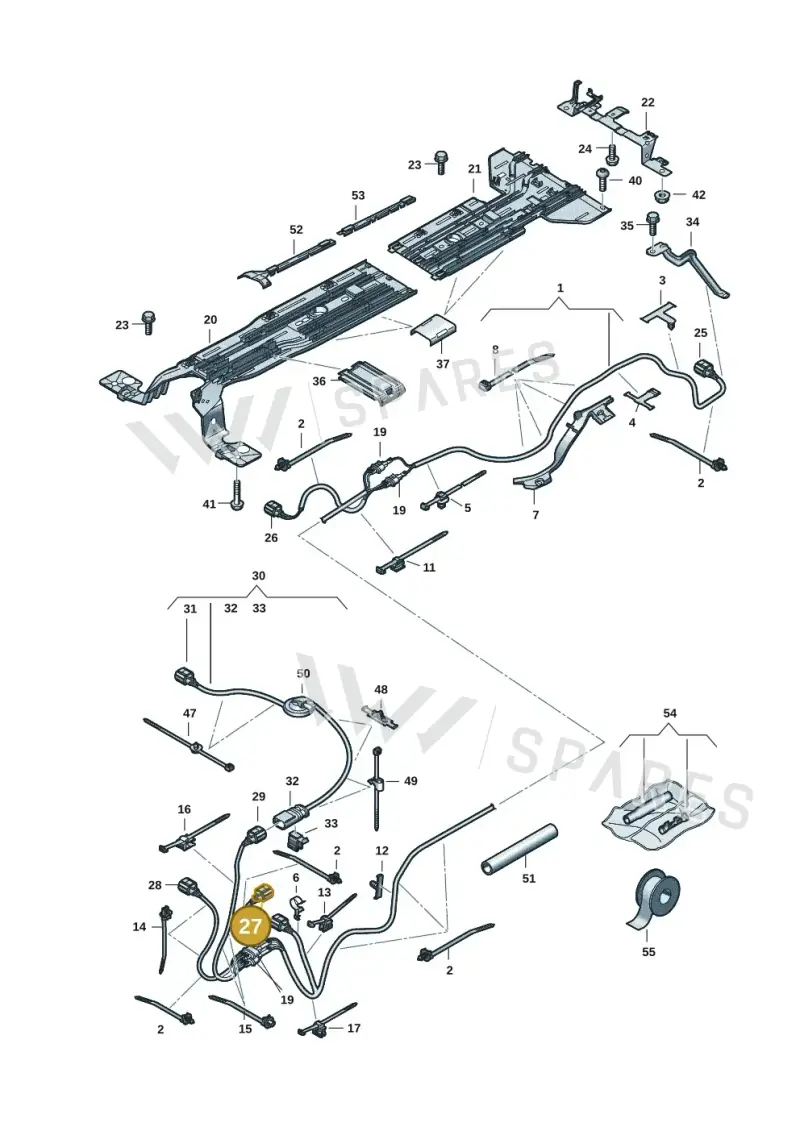 1EA973702H — Skoda Enyaq (2020-2021) diagram 11a970012, position 27