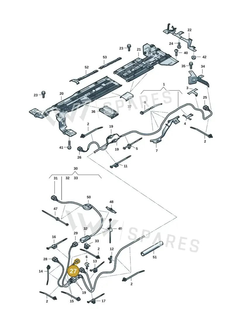 1EA973702H — Volkswagen ID.UNYX (2024-) diagram 11h970200, position 27