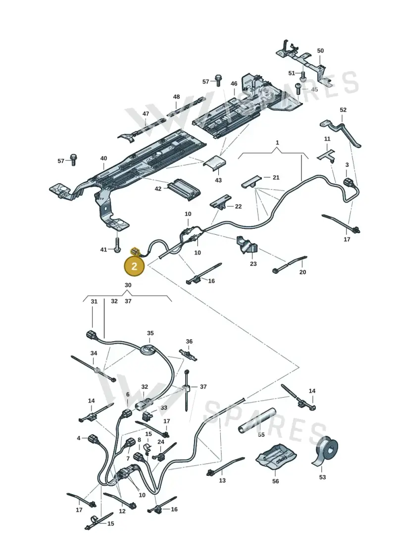1EA973712F — Volkswagen ID.7 (2023-2025) diagram 14b970100, position 2