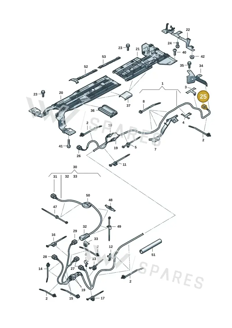 1EA973712G — Volkswagen ID.UNYX (2024-) diagram 11h970200, position 25