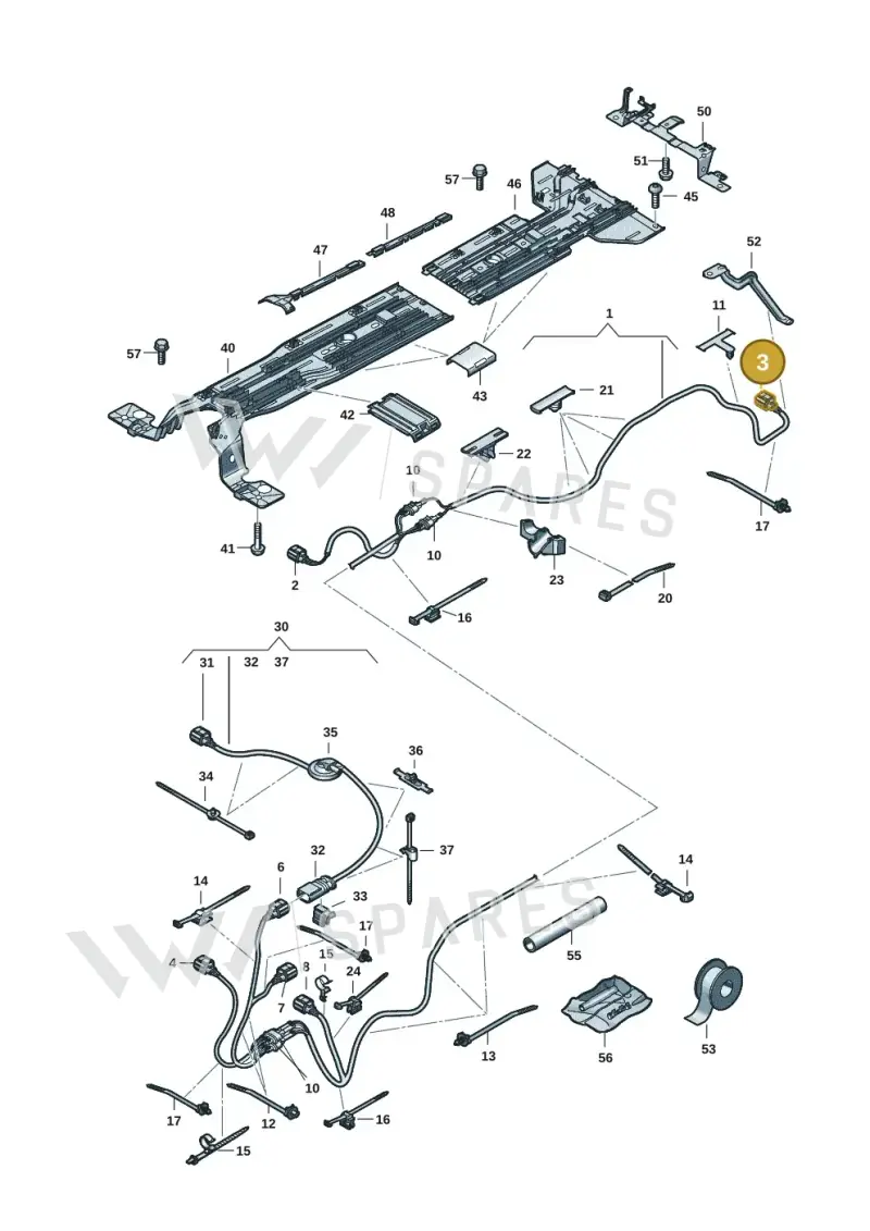 1EA973712G — Volkswagen ID.7 (2023-2025) diagram 14b970100, position 3