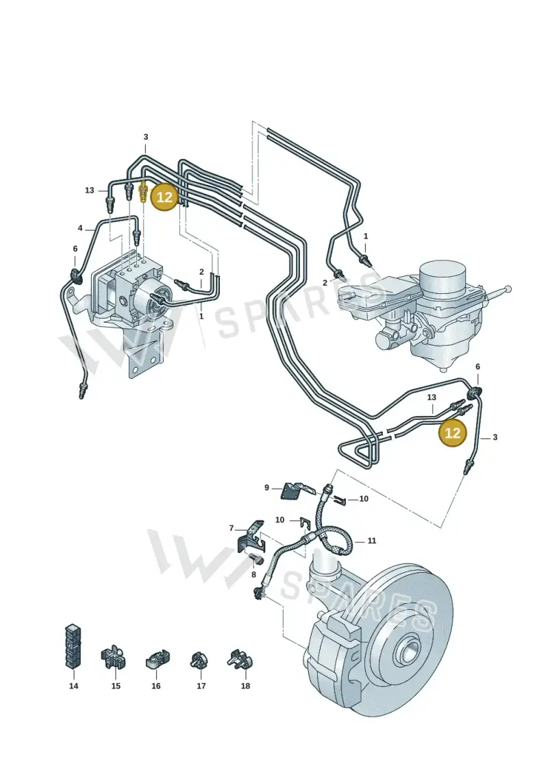1EC614725B — Volkswagen ID.3 Pro (2019-2024) diagram 15a611020, position 12