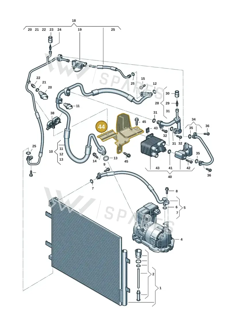 1ED816087 — SEAT CUPRA Tavascan (2023-) diagram 10a260400, position 44