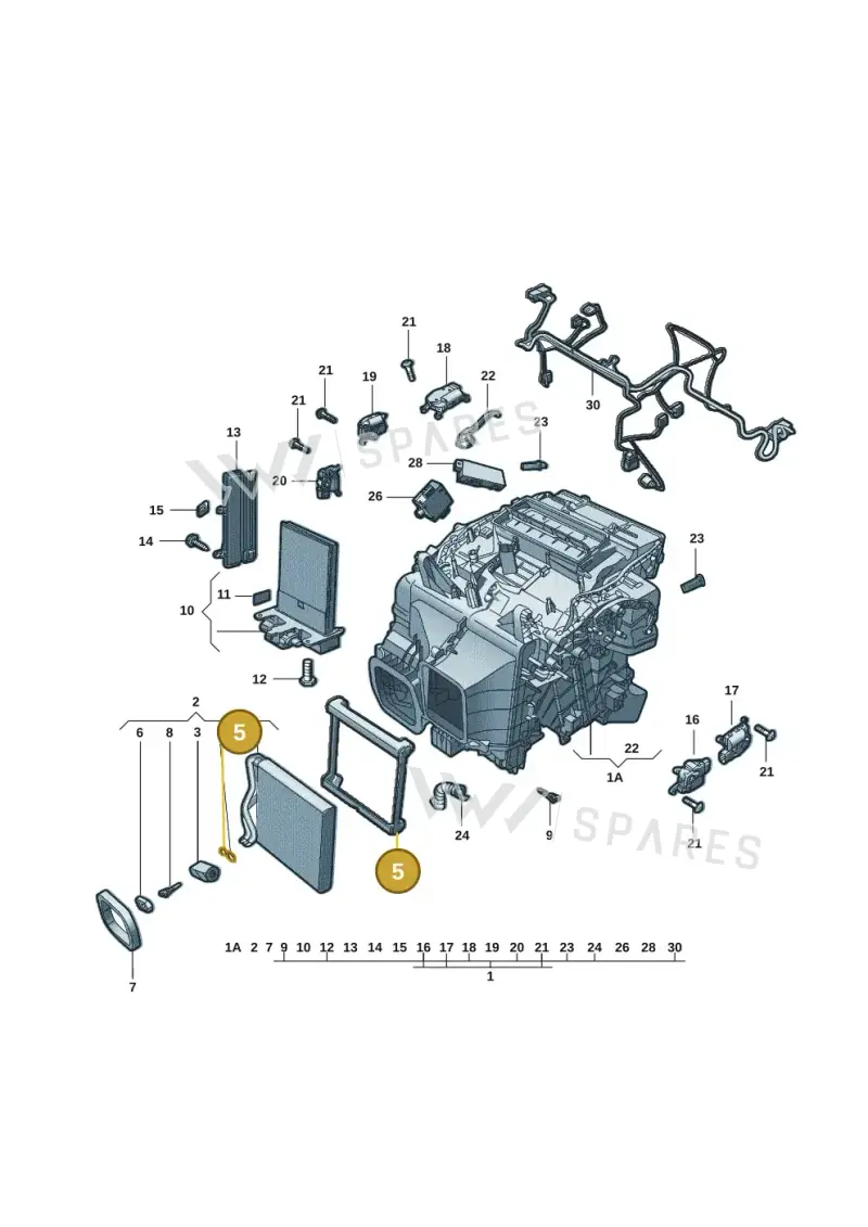 1ED819037F — Volkswagen ID.6 X (2021-) diagram 11d820200, position 5