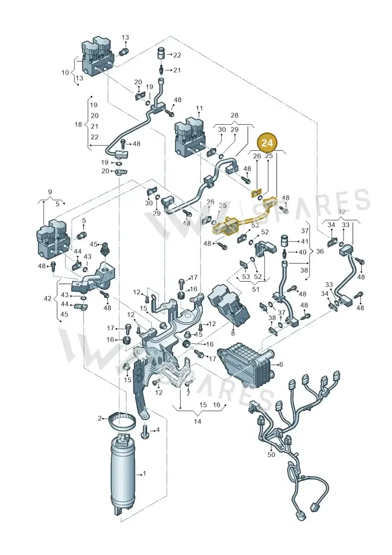 1EE816532 — Volkswagen ID.7 (2023-2025) diagram 89a260755, position 24
