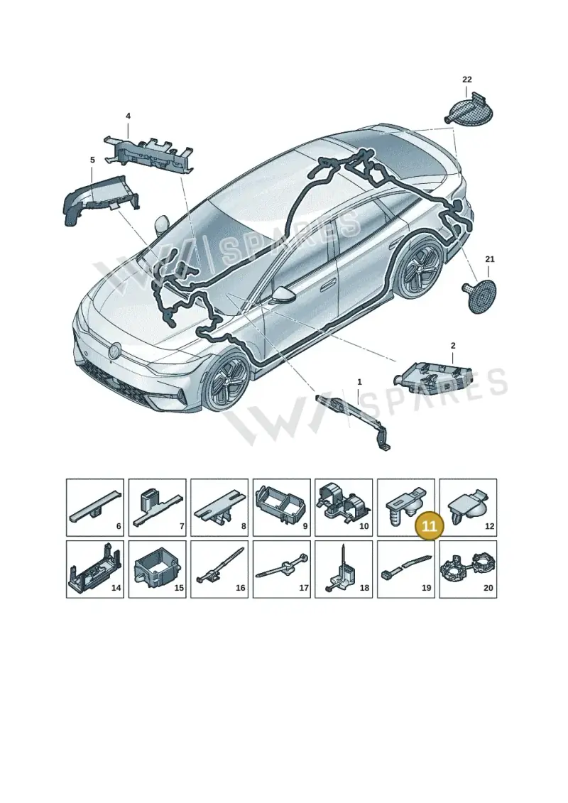 1J0906029A — Volkswagen ID.7 Limousine Pro (2023-) diagram 14b972001, position 11