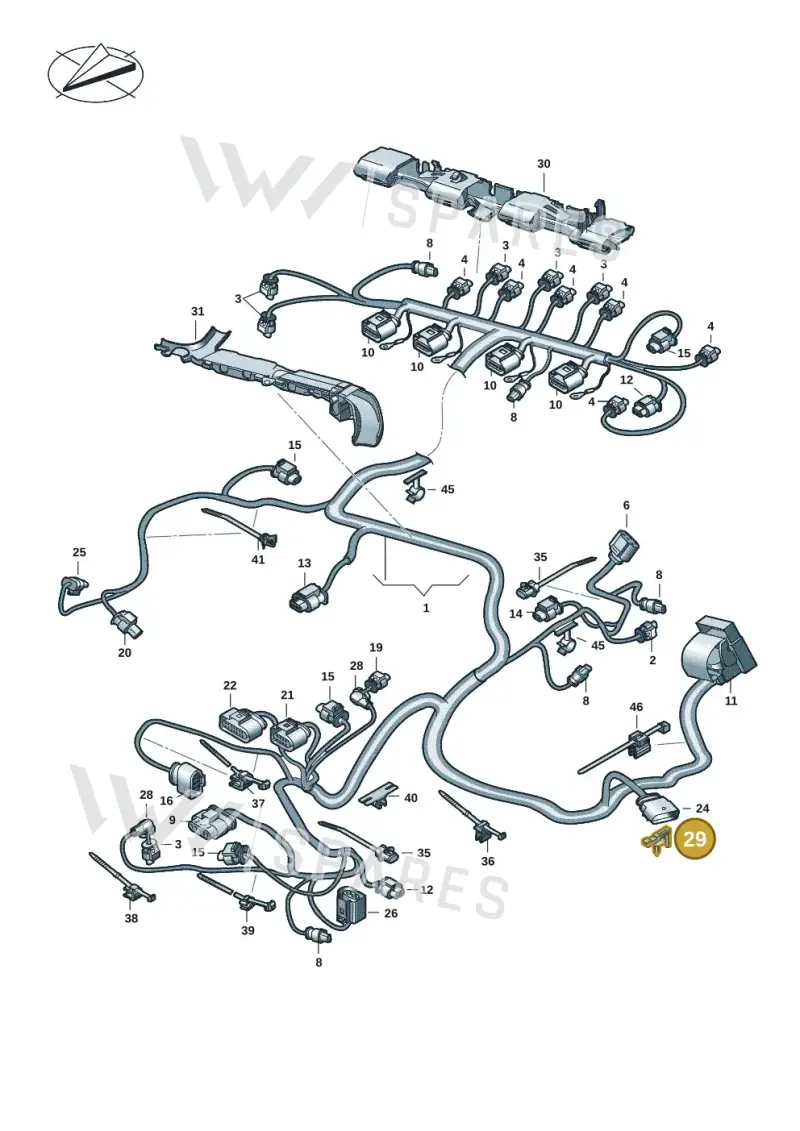 1J0906029A — Volkswagen Multivan (2021-) diagram 5h0971018, position 29