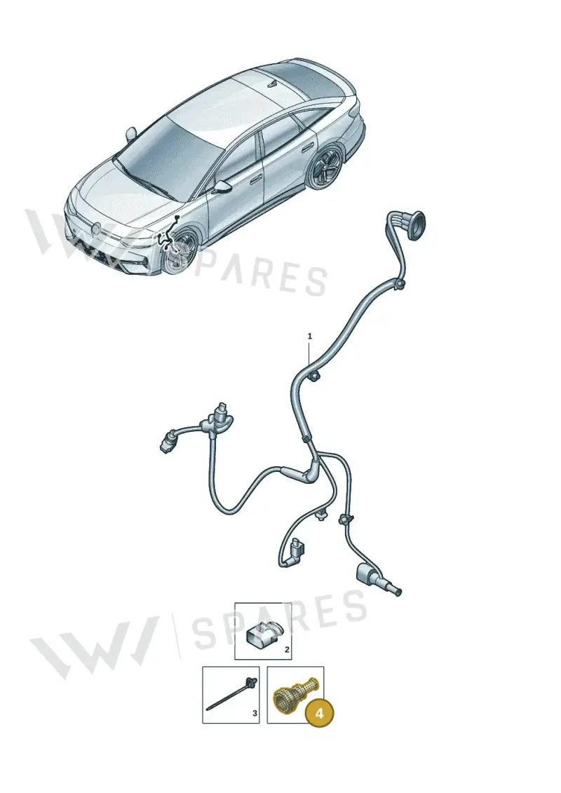 1J0906102 — Volkswagen ID.7 Limousine Pro (2023-) diagram 14b971500, position 4