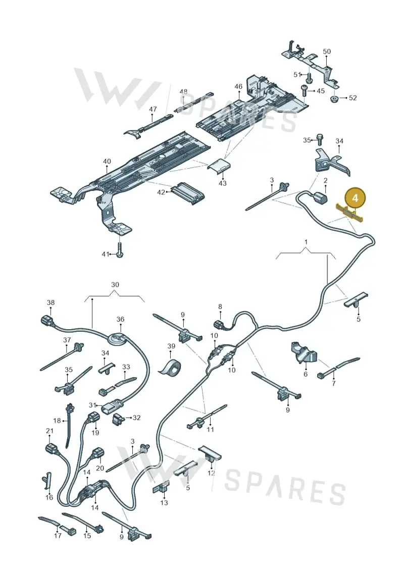 1J0971930N — SEAT CUPRA Tavascan (2023-) diagram 20h970012, position 4