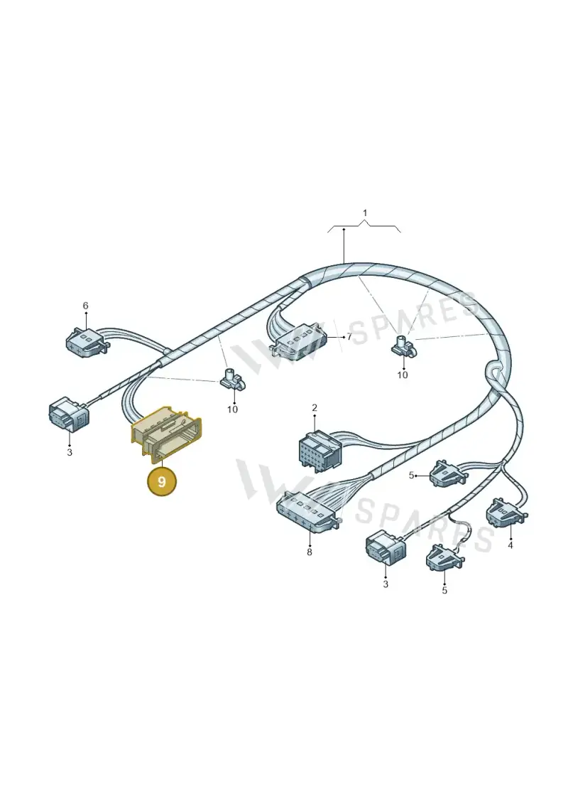 1J0972785 — Skoda Fabia (2014-2022) diagram 225972450, position 9