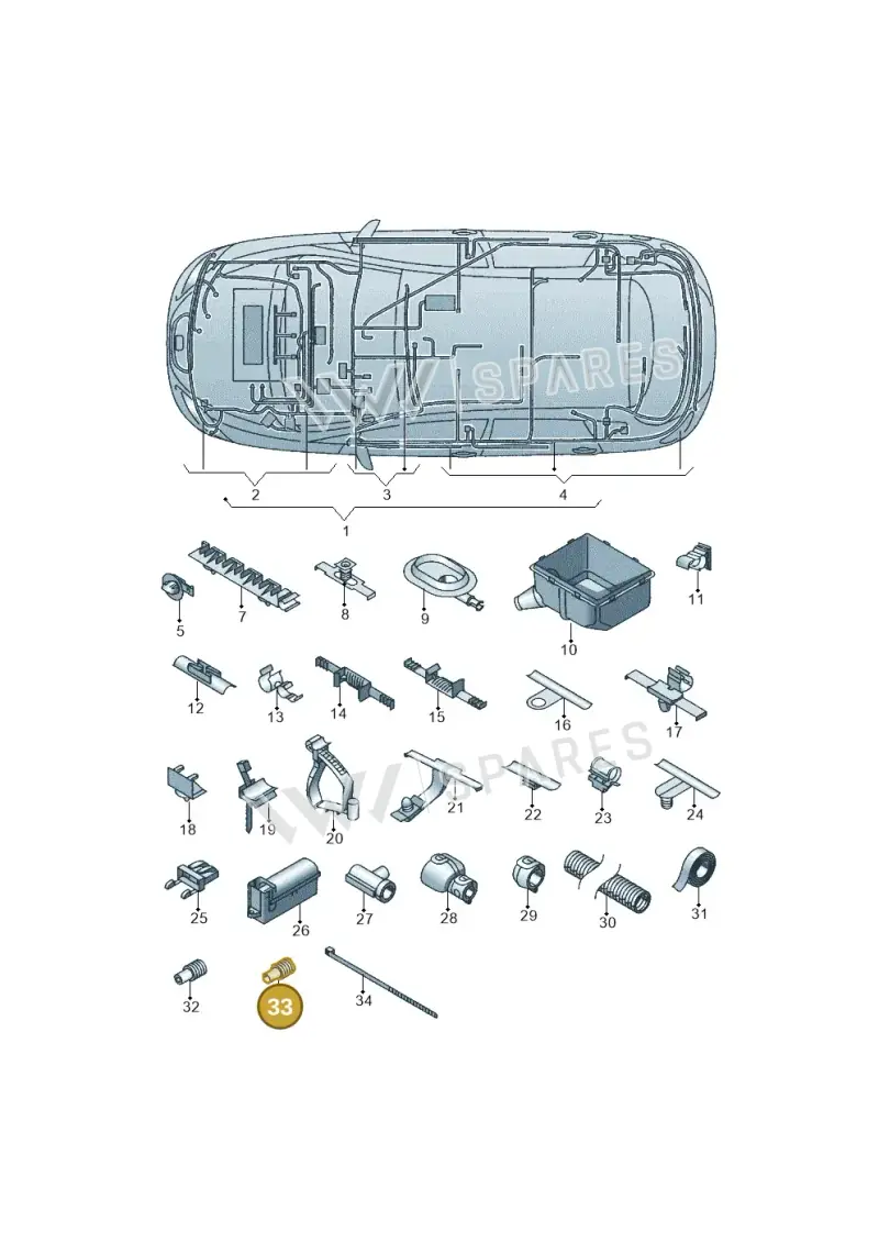 1J0972844 — SEAT Altea XL (2013-) diagram 418971810, position 33