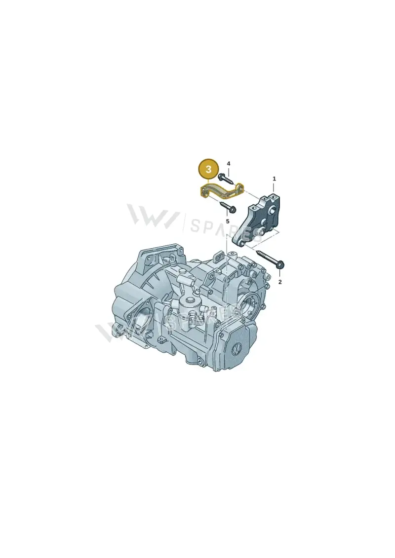 1K0199359E — Volkswagen Golf 2.0 BlueMotion (2019-2024) diagram 5h0199043, position 3