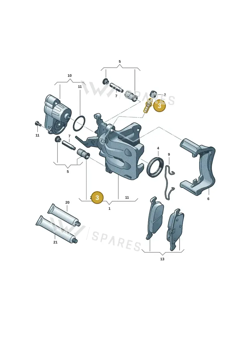 1K0615273B — Volkswagen Passat estate (2023-) diagram 57l615670, position 3