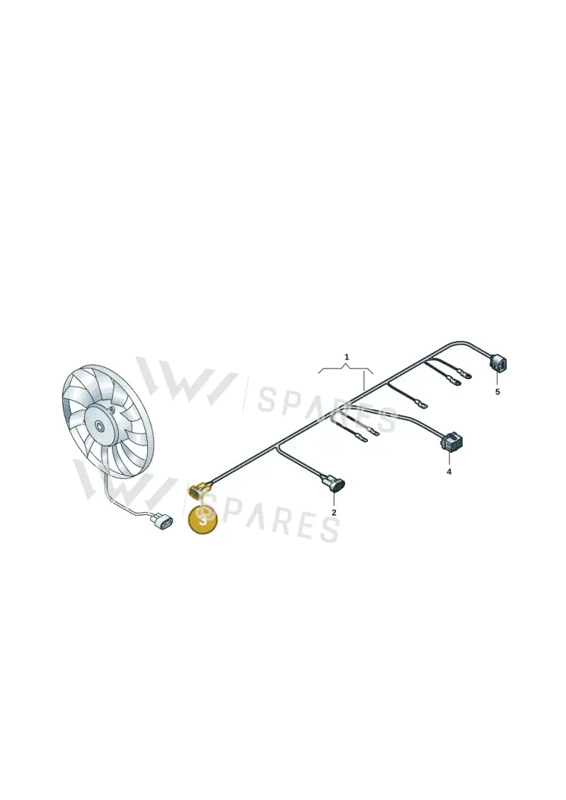 1K0906234C — Volkswagen Touareg (2017-2025) diagram 439971065, position 3