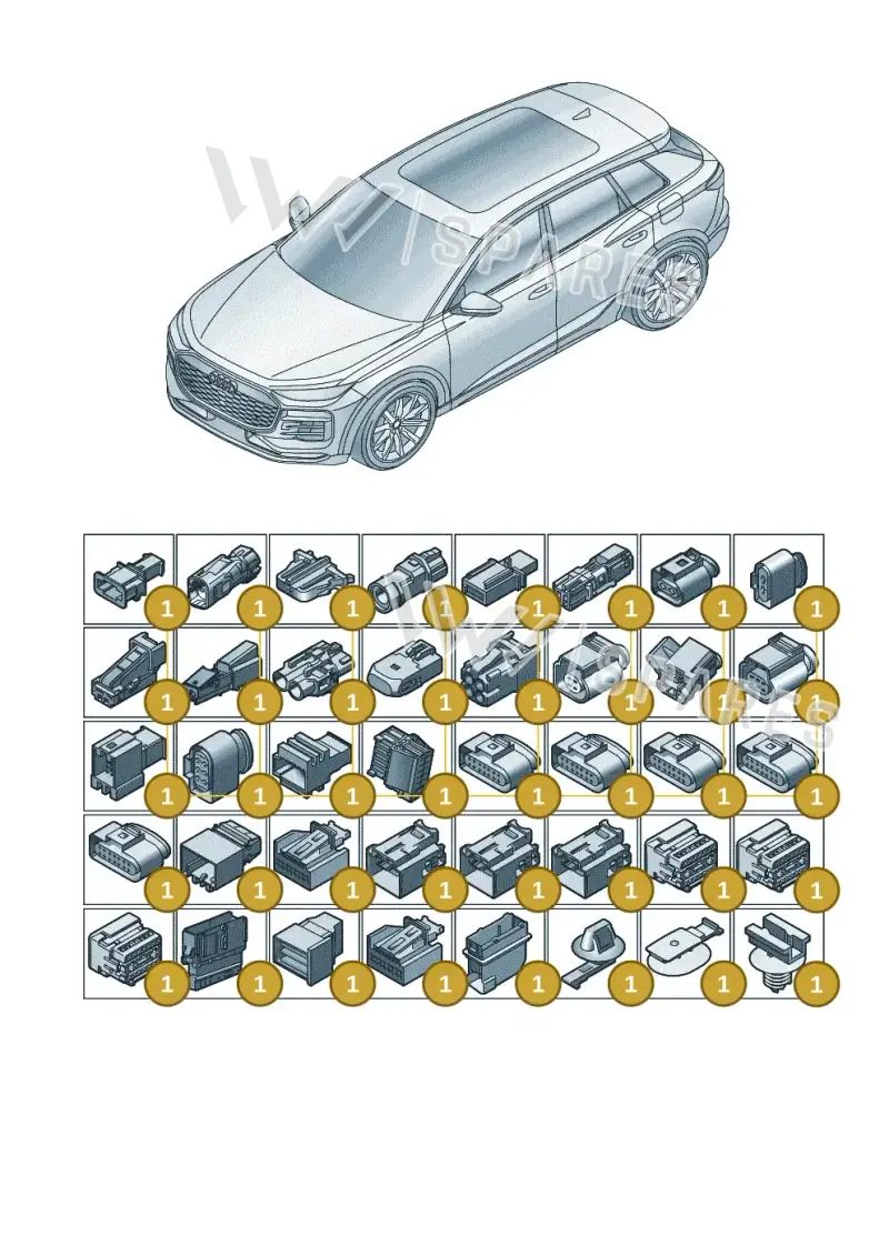 1K0906234C — Audi A5 Limousine (2024-2025) diagram 8wh971820, position 1