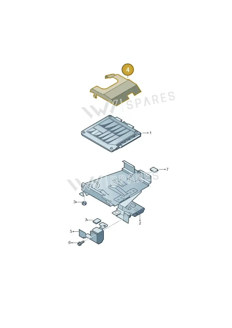 1K0937647 — Skoda OCTAVIA/COMBI/4X4      04> (2004-) diagram 420906200, position 4