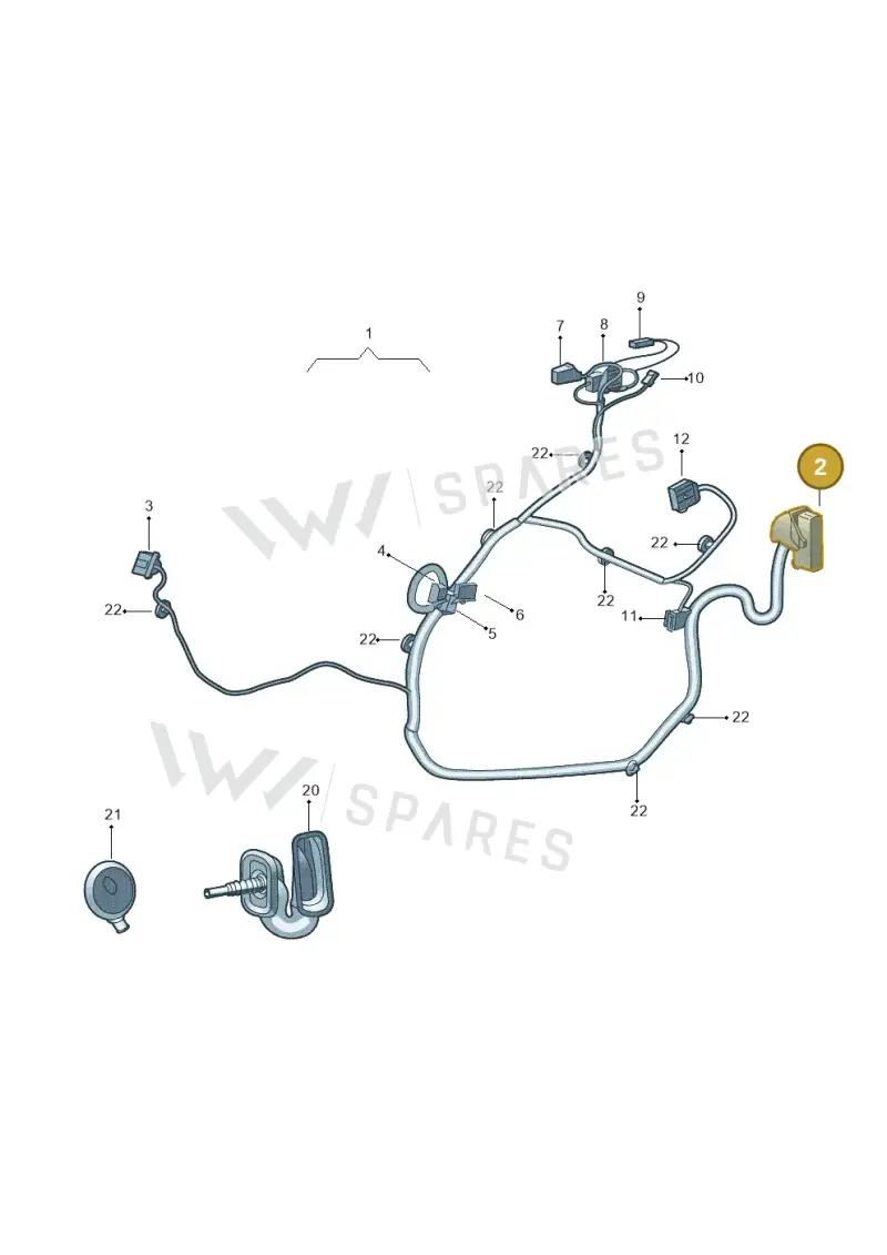 1K0937702C — SEAT Toledo (2015-2019) diagram 740972350, position 2