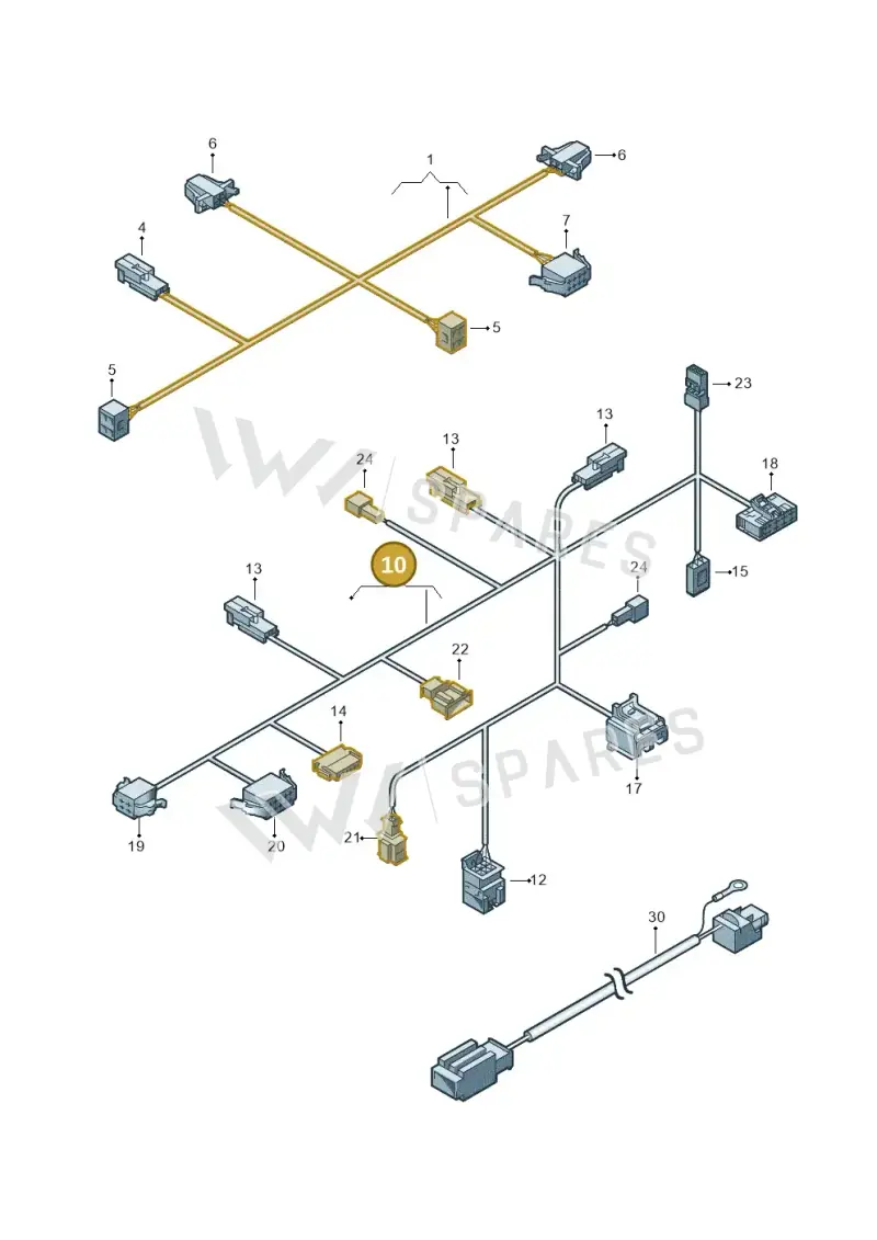 1K0971391FC — SEAT Altea XL (2013-) diagram 420972260, position 10