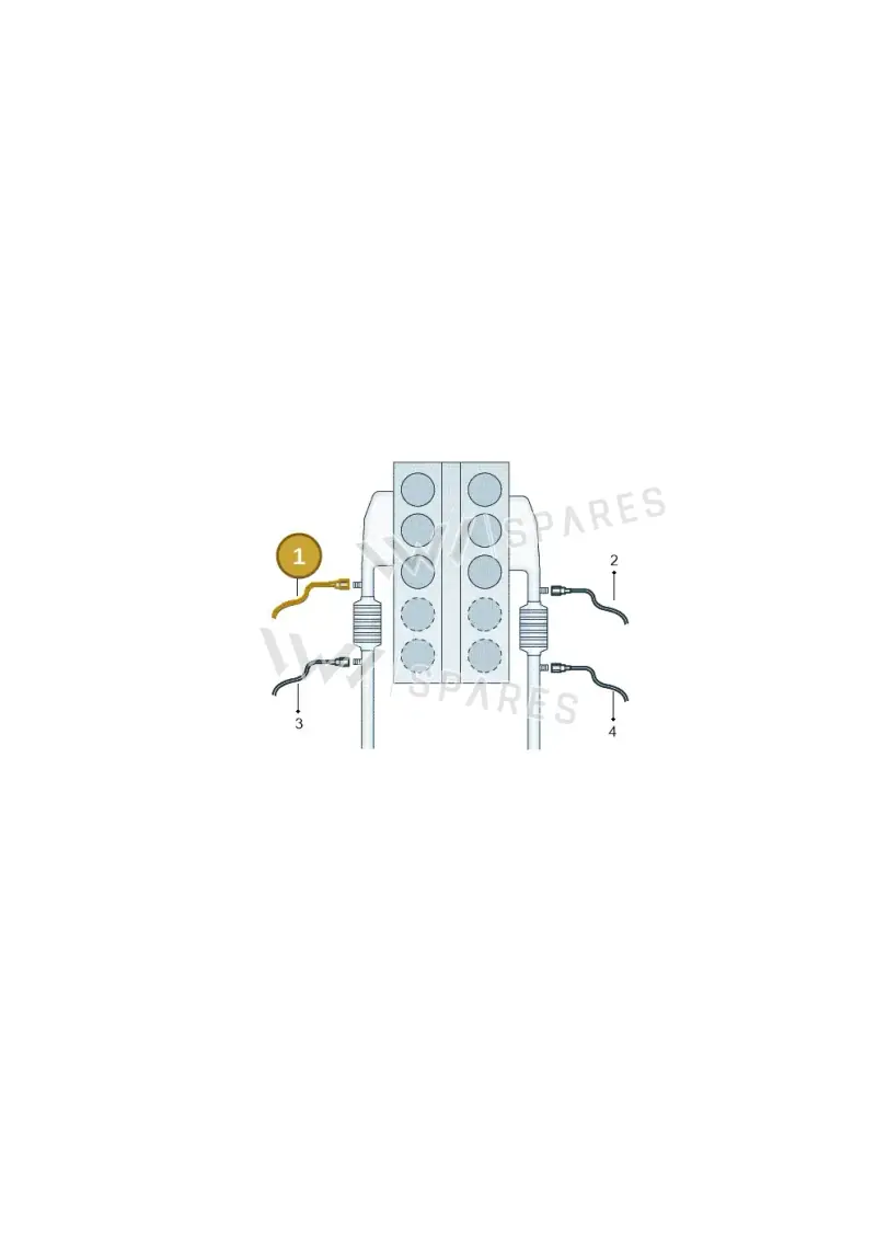1K0998262L — Volkswagen Touareg (2014-2018) diagram 787906100, position 1+2