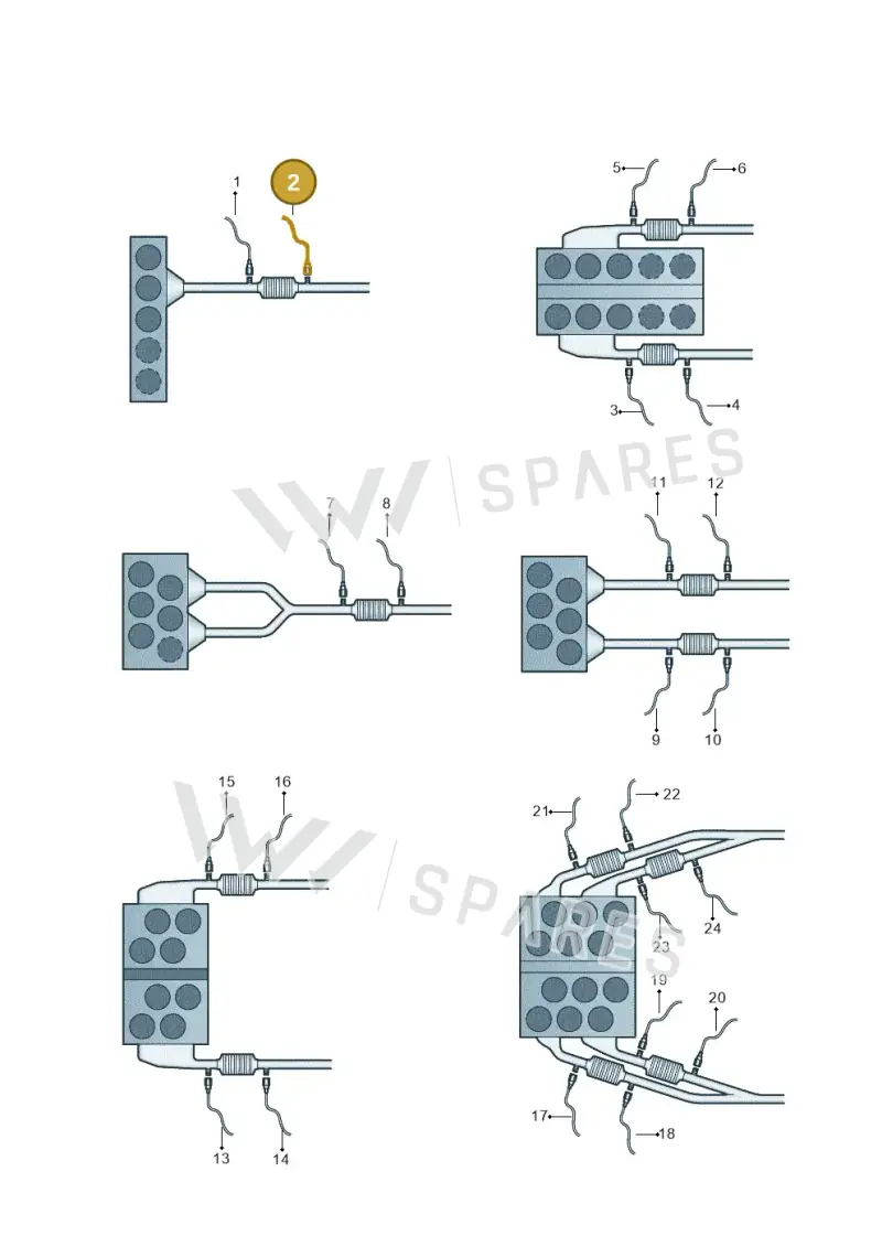 1K0998262S — Volkswagen Passat CC (2011-2016) diagram 274906100, position 2