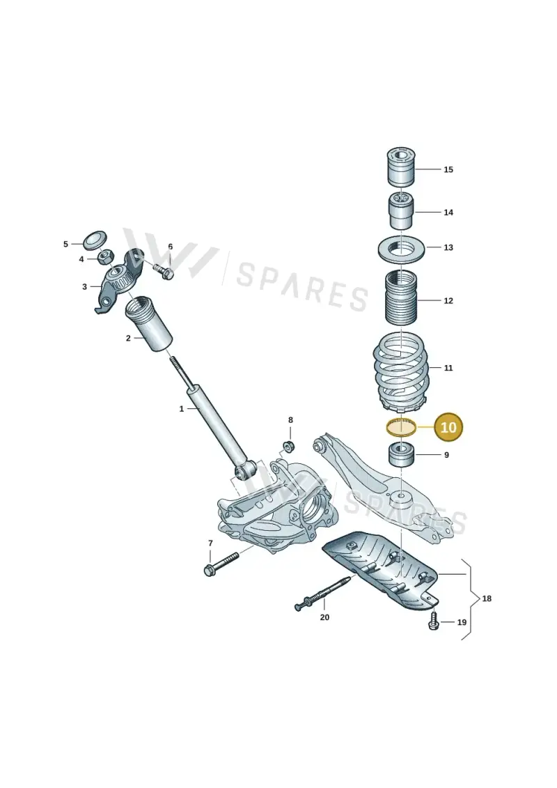 1N3511297B — Volkswagen ID.Buzz (2022-) diagram 15a511010, position 10