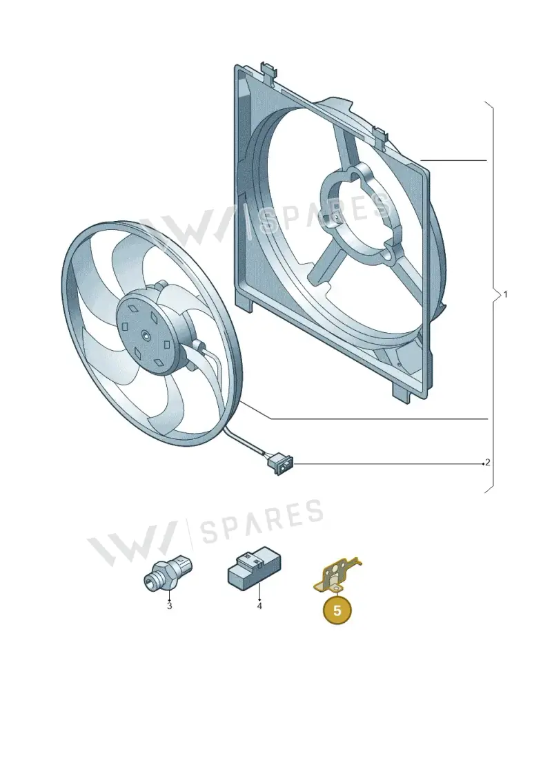 1S0959503 — Skoda Citigo (2011-2019) diagram 723959500, position 5